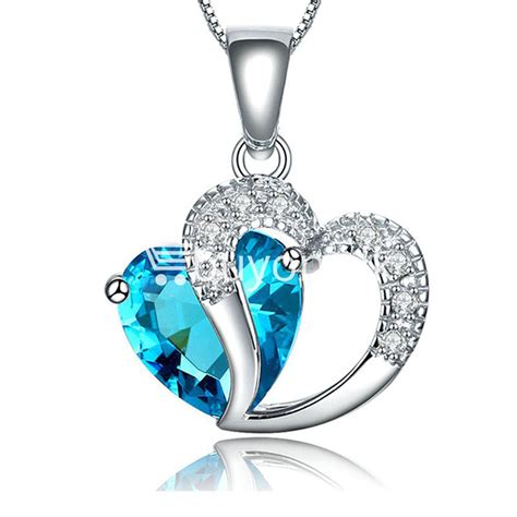 You'll find a creative gift for every kind of relationship, whether you're celebrating your first valentine's day together as boyfriend and girlfriend, or you've been married to. Best Deal | New Crystal Pendant Necklaces Heart Chain ...