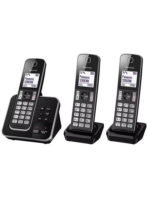 Panasonic Kx Tgd323eb Digital Cordless Phone With Nuisance Call Control