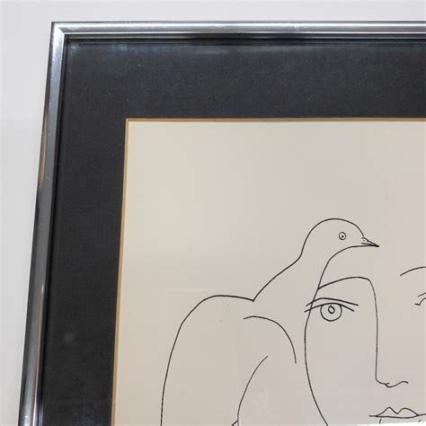 Picasso Face Of Peace Lithograph