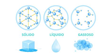 Estados sólido líquido y gaseoso características
