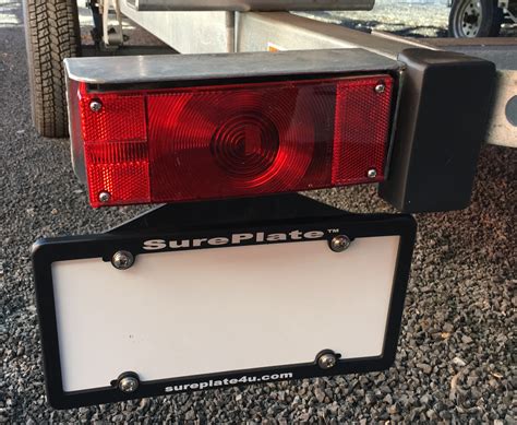 SurePlate™ DM16004 Trailer License Plate Holder Bracket
