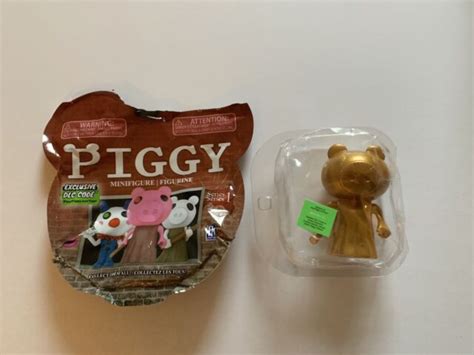 Piggy Minifigure Mystery Pack Roblox Golden Piggy Dlc Item Included