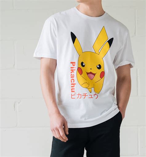 White Pokemon Pikachu T Shirt From Criminal Damage