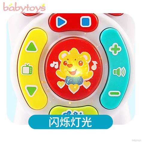 Baby Simulation Tv Remote Control Mobile Phone Music Learning Toy T