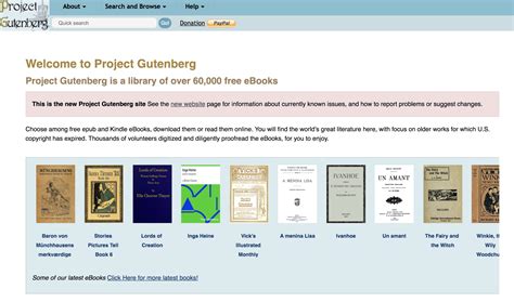 Project Gutenberg The Digital Historian