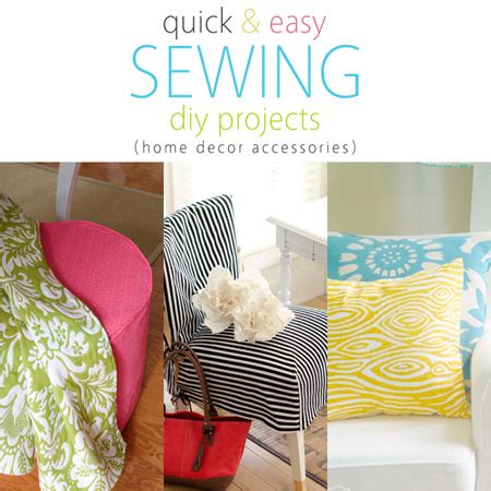 Maybe you would like to learn more about one of these? Quick and Easy Sewing DIY Projects (Home Decor Accessories ...