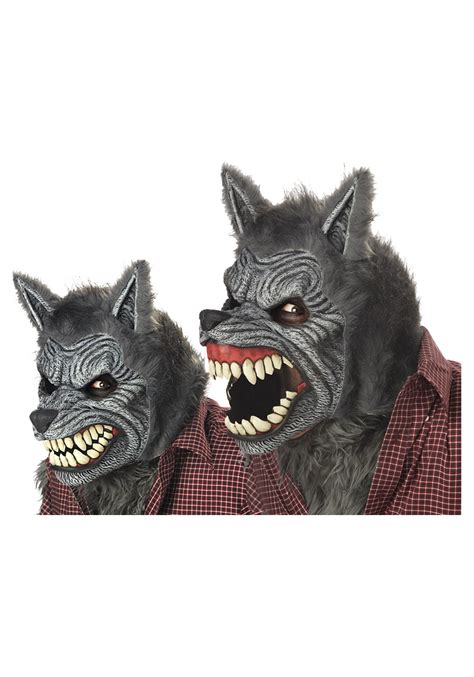 Werewolf Motion Mask Adult Werewolf Halloween Masks