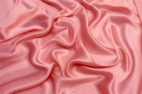 Premium Photo Red Silk Fabric Cloth Waves Texture