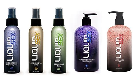 Liquid Sex Lubricants Toy Cleaners Or Sex Enhancers Groupon