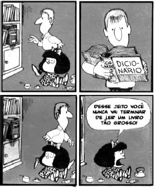 AIO Observe A Tirinha Da Personagem Mafalda De Quino Quino