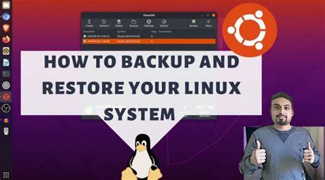Ubuntu 2004 Lts How To Backup And Restore Your Ubuntu Linux System