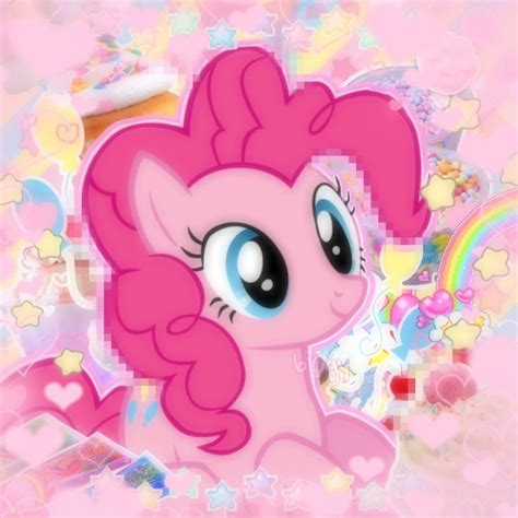 Pinkie Pie Icon ♡🎀🍭 My Little Pony Friendship My Lil Pony Pinkie Pie