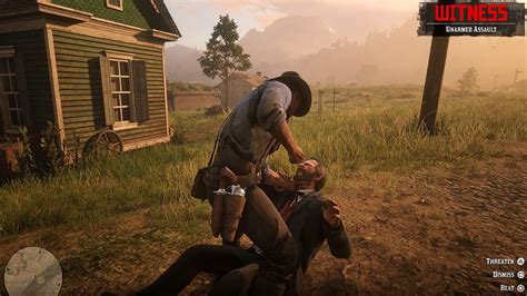 Red Dead Redemption 2 Gameplay Trailer Interactions Camps Activities