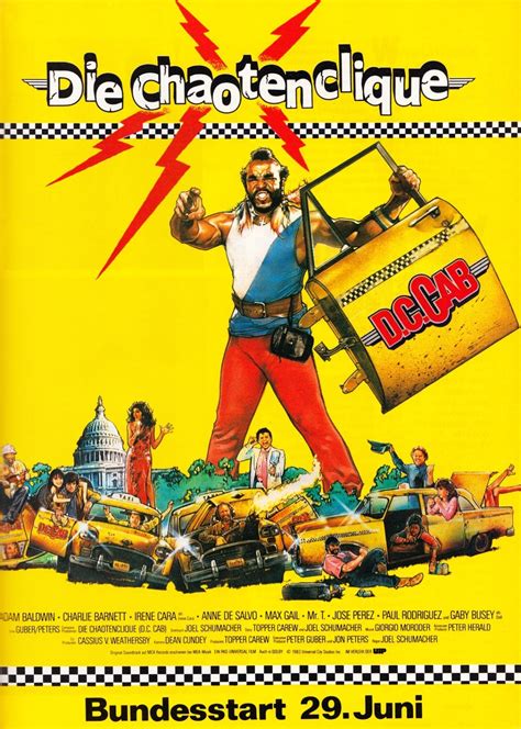 80s Movie Posters Filmplakate Der 80er Dc Cab Aka Die
