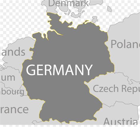 Alemanha Mapa Mapa De Imagem Png Transparente Grátis