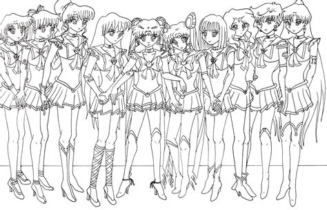 Sailor Moon Coloring Pages For Kids