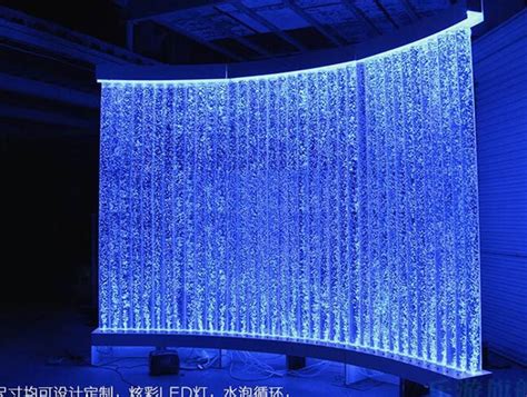 Water Panel Bubble Walls Indoor Fountains Water Gallery Large