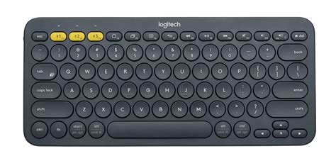 Logitech K380 Keyboard Bluetooth Qwerty Us International Grey 31 In