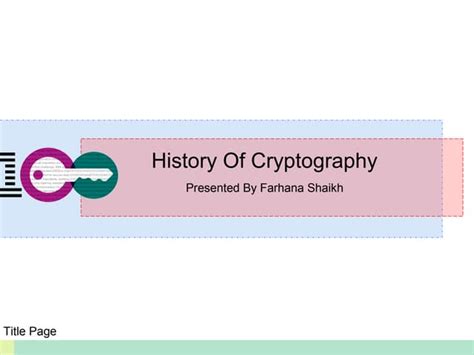 History Of Cryptography Ppt
