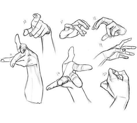Artstation Sketches Hands
