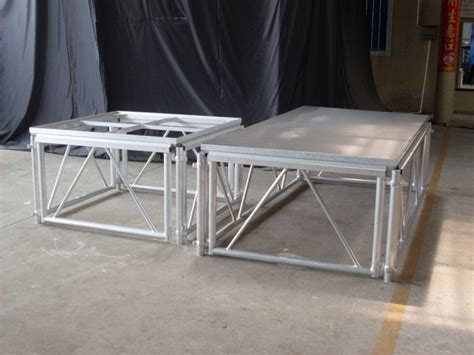 Easy Assemble Aluminum Stage Platform 400mm 600mm 800mm Length