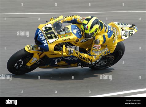 Valentino Rossi Ita Racing At The 2006 Gas British Motorcycle Grand