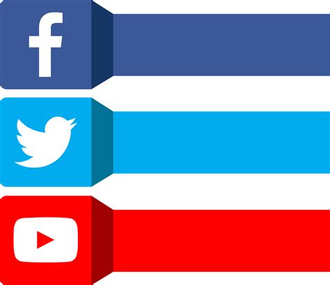 Facebook Twitter Youtube Icon At Collection Of