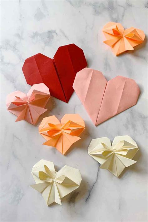 How To Make A Heart Shaped Box 25 Diy Origami Ideas For Valentines