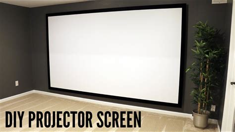 Diy Projector Screen Fabric Music Used