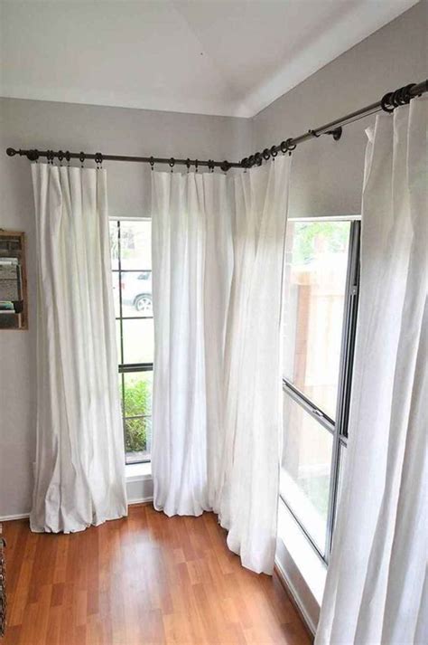 48 Beautiful Farmhouse Living Room Curtains Decor Ideas Window