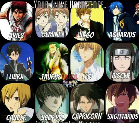 Whats Your Anime Horoscope Anime Amino