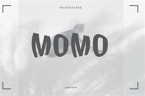 Momo Font By Edcreative · Creative Fabrica