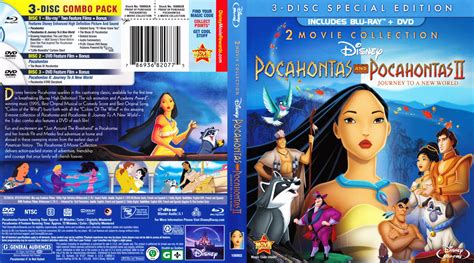 Pocahontas Movie Blu Ray Scanned Covers Pocahontas2 Dvd Covers