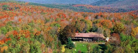 Garnet Hill Lodge Nestled Into The Adirondacks Fall Foliage Garnet