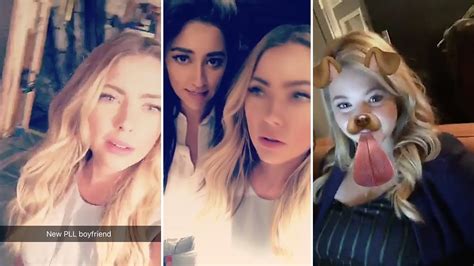 Ashley Benson Snapchat Videos October 3rd 2016 Ft Sasha Pieterse Shay Mitchell And Keegan