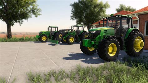Fs22 John Deere 6m Tractor V1 0 Farming Simulator 22 Fs22 Mods Mobile