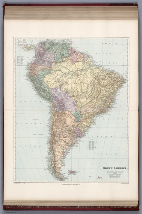 South America David Rumsey Historical Map Collection