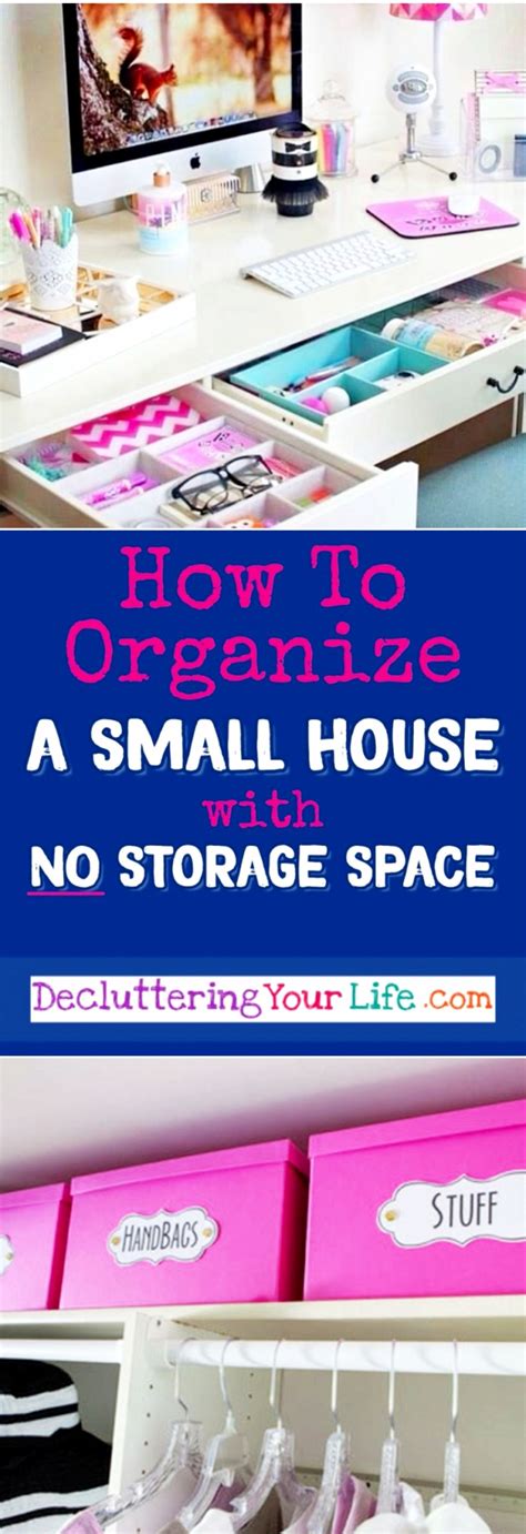 No Storage Space Small Apartment Or Small House How To Organize A