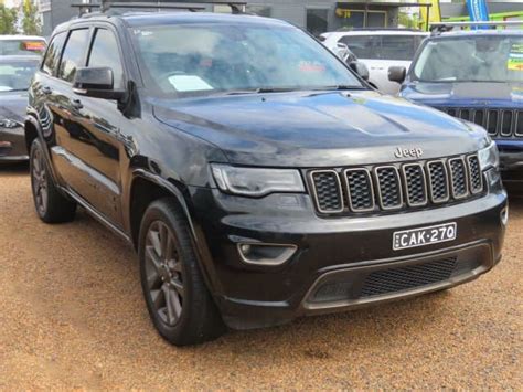 2016 Jeep Grand Cherokee Wk My16 75th Anniversary Black 8 Speed Sports