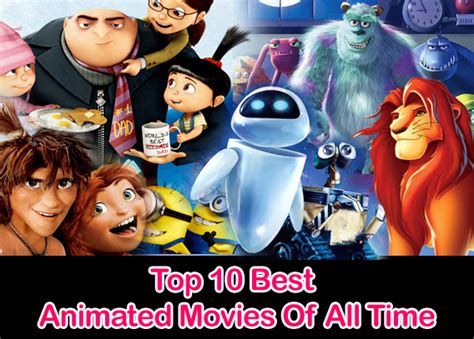 Top 10 Animated Movies Of All Time World Of Toons