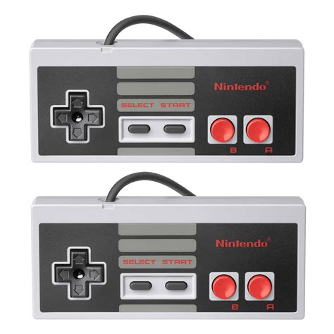 2 Pack Nintendo Official Nes Classic Controller For Nes Classic Edition