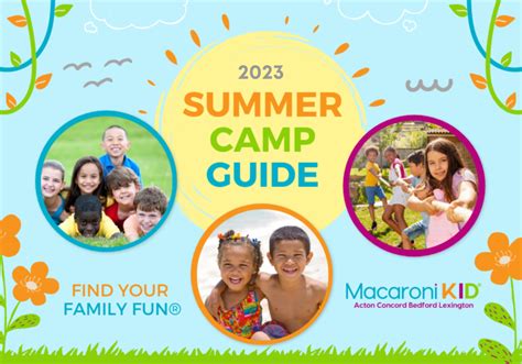 2024 Summer Camp And Kids Activities Guide Macaroni Kid Acton Concord