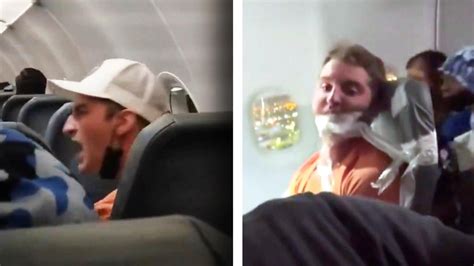 man who shot viral video of duct taped man accused of groping frontier flight crew speaks out