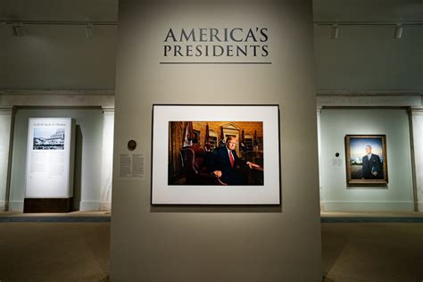 Trump Photograph Installed In Presidential Exhibit At National Portrait