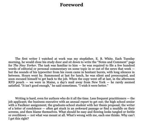 Foreword What Is A Foreword And How Do I Write One