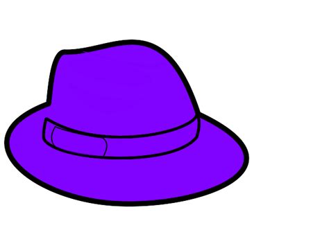 Purple Hat Clip Art At Vector Clip Art Online Royalty Free