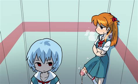 Souryuu Asuka Langley And Ayanami Rei Neon Genesis Evangelion Drawn By Rariattoganguri