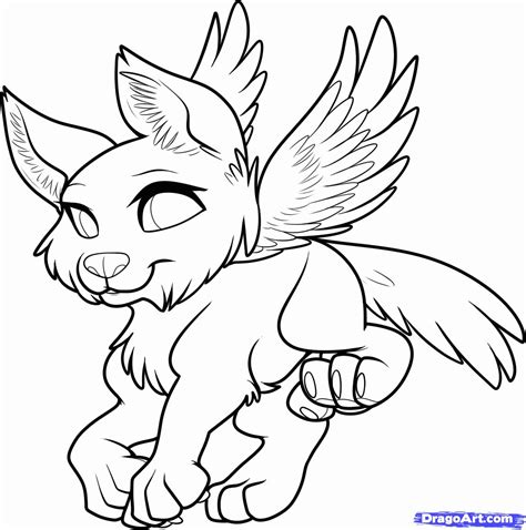 Wolves With Wings Coloring Pages Coloring Home