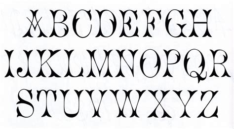 We have 670 free blocky fonts to offer for direct downloading · 1001 fonts is your favorite site for free fonts since 2001. Printable Fancy Alphabet Letters | Vintage Free Font ...