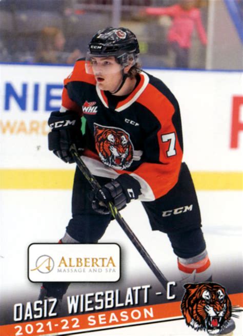 Medicine Hat Tigers 2021 22 Hockey Card Checklist At